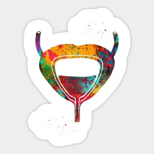 Bladder urinary system Sticker